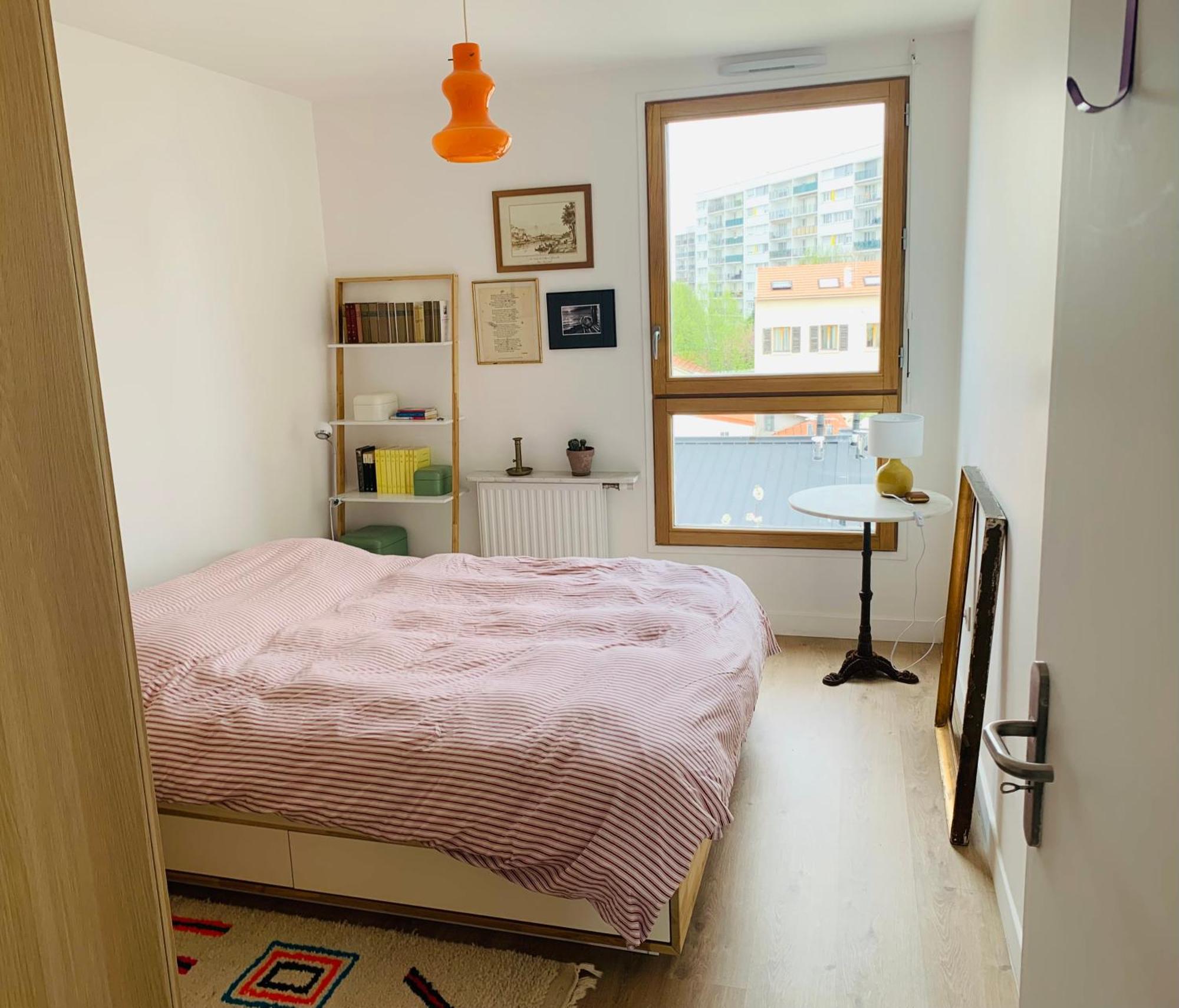 Appart 61 M2, Lumineux, Sans Vis A Vis, Balcon Montreuil  Exterior photo